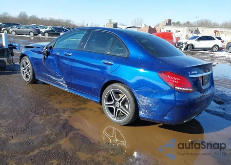 2020 Mercedes-Benz C 300 4Matic from USA, damaged, VIN WDDWF8EB7LR527279